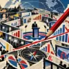Collage editoriale sulle previsioni mediatiche errate nelle primarie americane del 2020