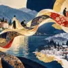 Nastro di seta unisce Como e Tokamachi in una composizione editoriale