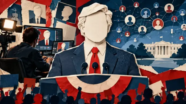 Candidato presidenziale immaginario costruito come esperimento di comunicazione digitale