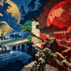 Italia al centro tra il blocco atlantico simboleggiato da un’aquila e la Cina rappresentata da un drago