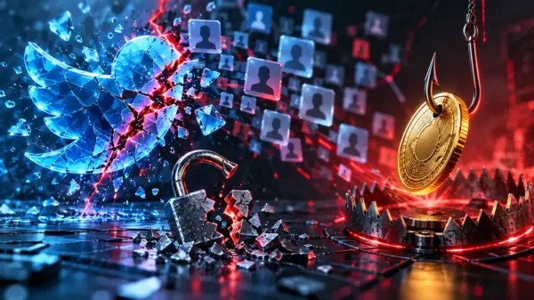 Un simbolo sociale di vetro si spezza tra profili compromessi e una trappola per criptovalute