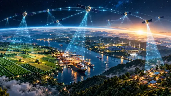 Satelliti collegano agricoltura, energia, logistica e comunità nella Space Economy